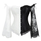 Burlesque Bustier - Corset - Twisted Jezebel