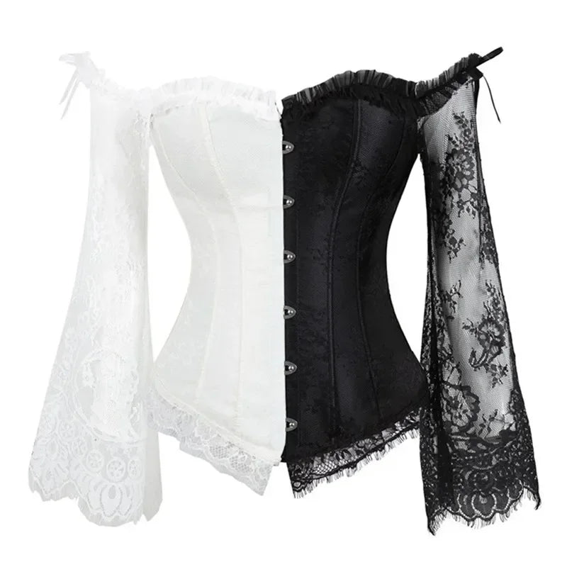 Burlesque Bustier - Corset - Twisted Jezebel