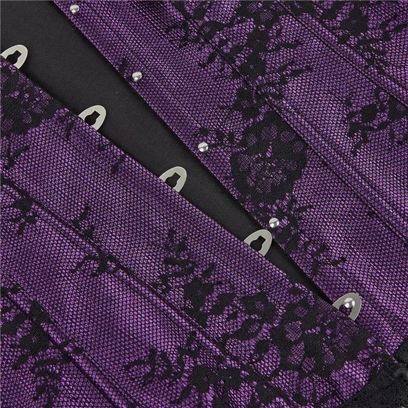 Burlesque Bustier - Corset - Twisted Jezebel