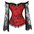 Burlesque Bustier - Corset - Twisted Jezebel