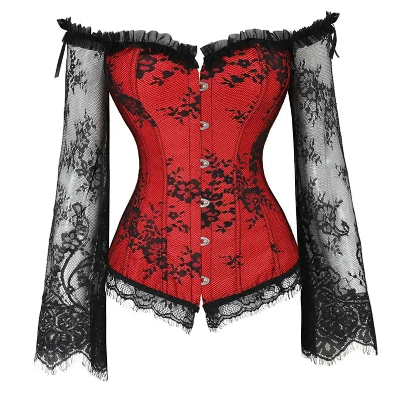 Burlesque Bustier - Corset - Twisted Jezebel