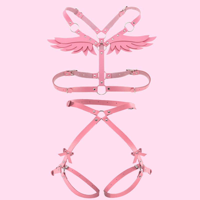 Broken Angel Sissy Harness - Garter - Twisted Jezebel