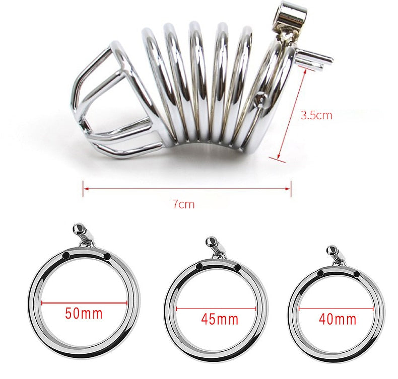FreeFall Stainless Steel Chastity Cages - Chastity Cages - Twisted Jezebel