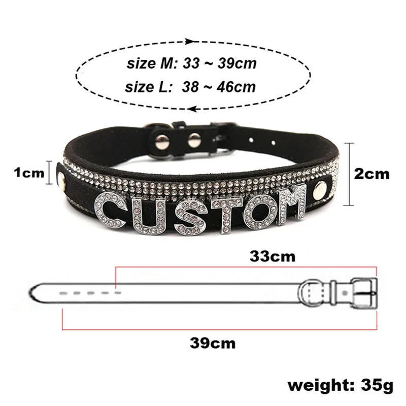 Rhinestone Sissy Boy Choker