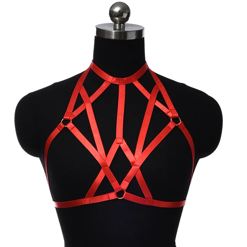 NUVO 7-Strap Sissy Harness - Lingerie - Twisted Jezebel