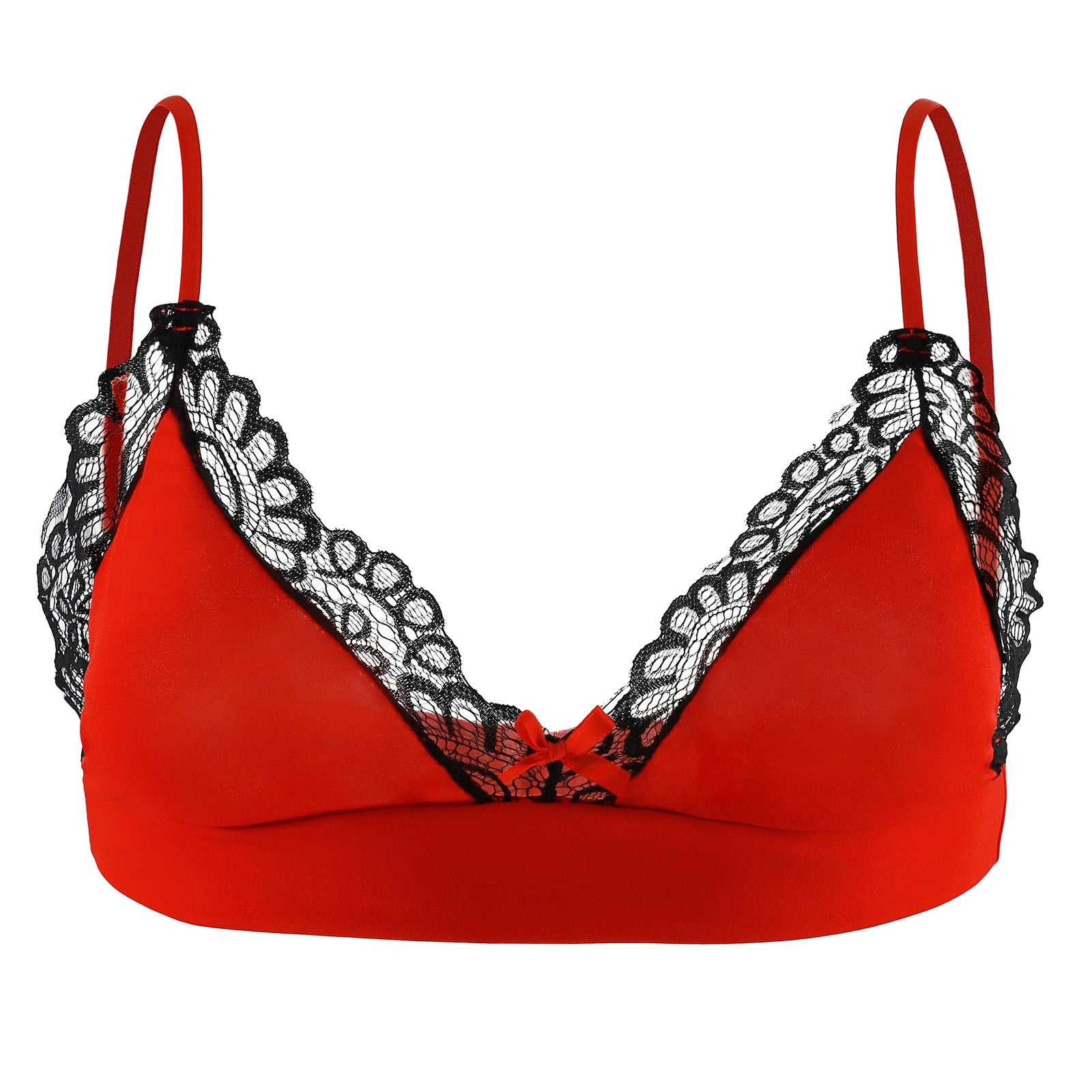 Erotic Lace Two-Piece Lingerie Set - Panties - Twisted Jezebel