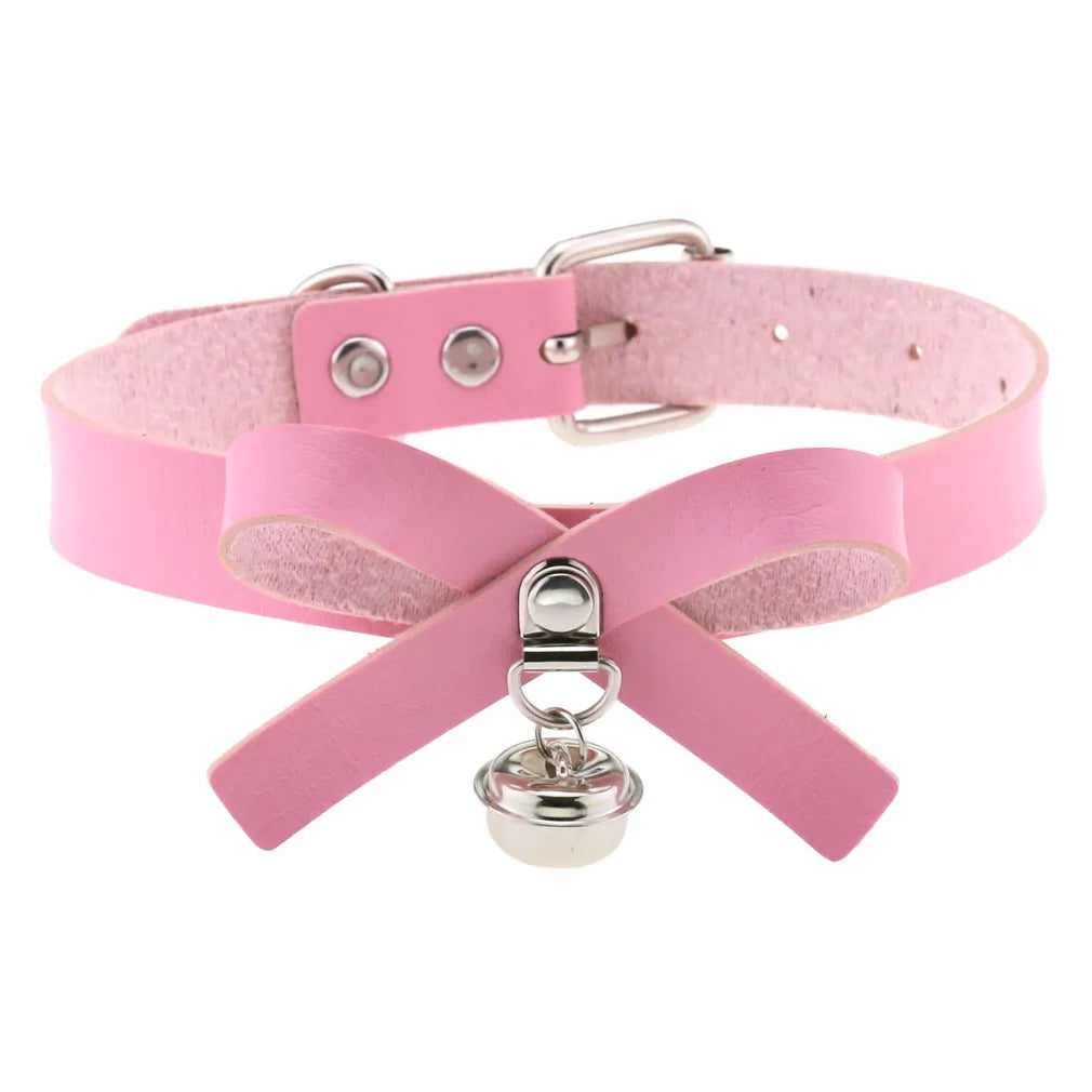 DEZI Choke Collars, Pink Sissy - Collars - Twisted Jezebel