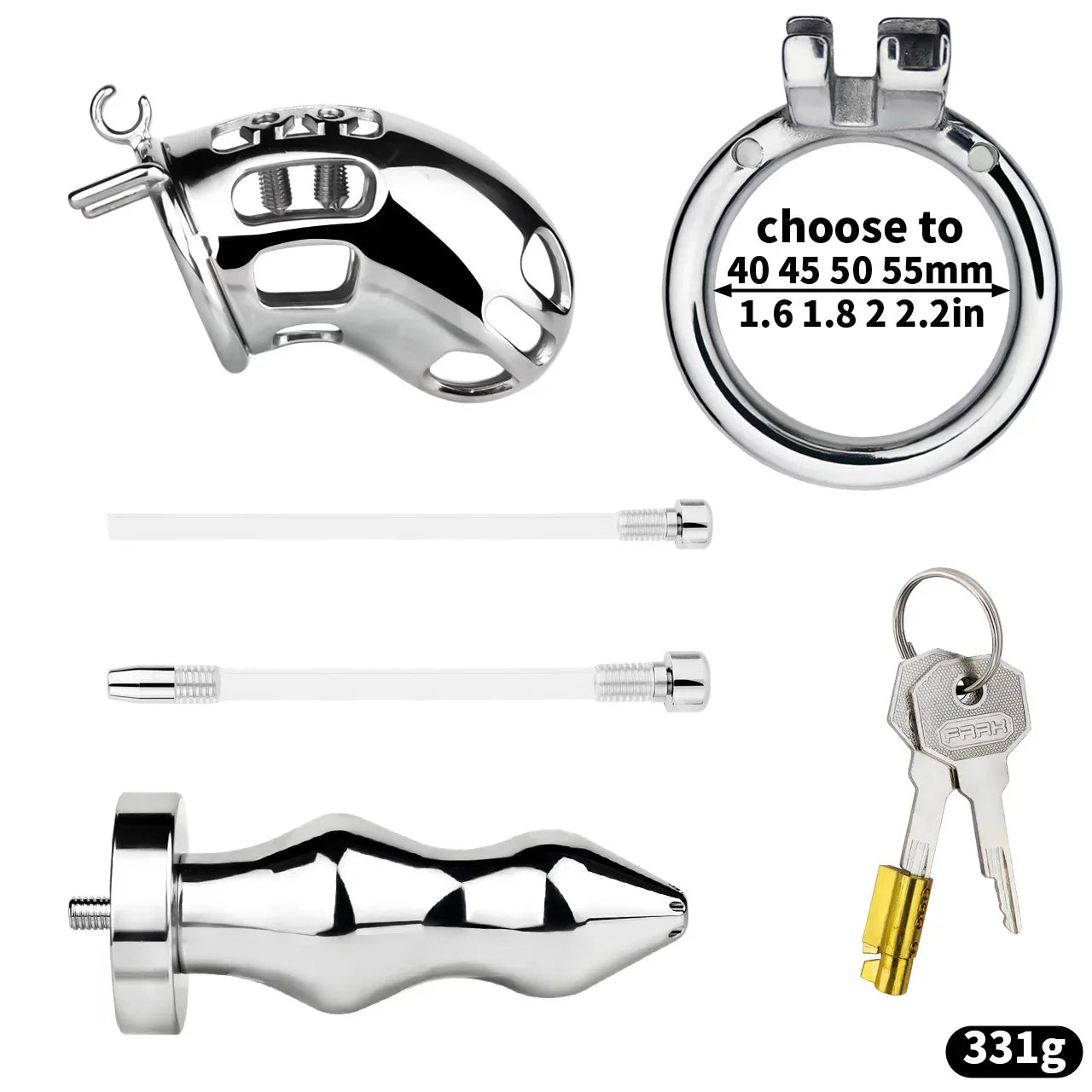 Watersports Enema Chastity Cage