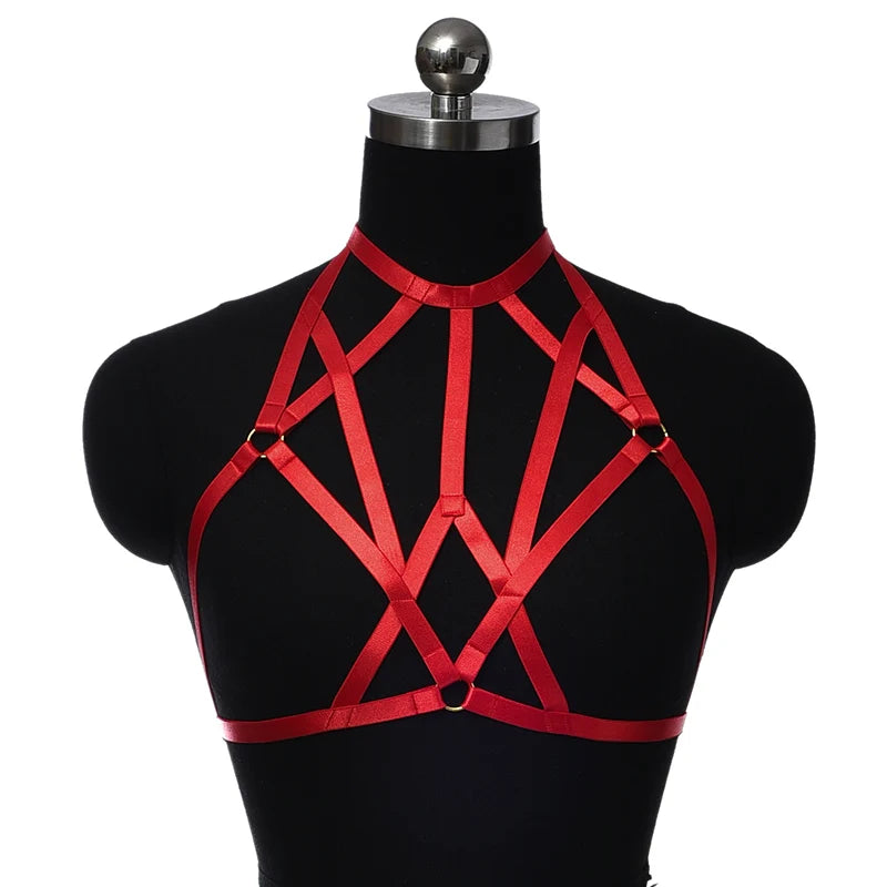 NUVO 7-Strap Sissy Harness - Lingerie - Twisted Jezebel