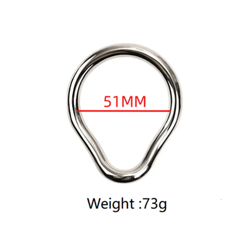Teardrop Ergonomic Cock Ring - Cock Ring - Twisted Jezebel