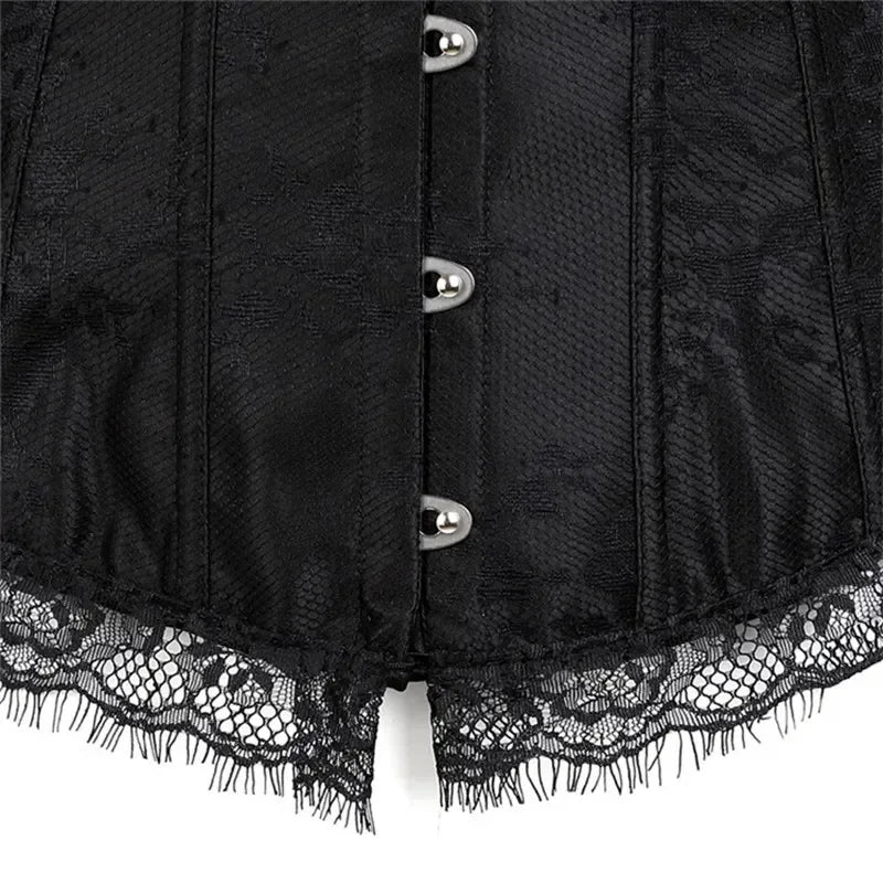 Burlesque Bustier - Corset - Twisted Jezebel