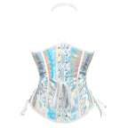 Steamsissy Synth Leather Shimmering Bustier