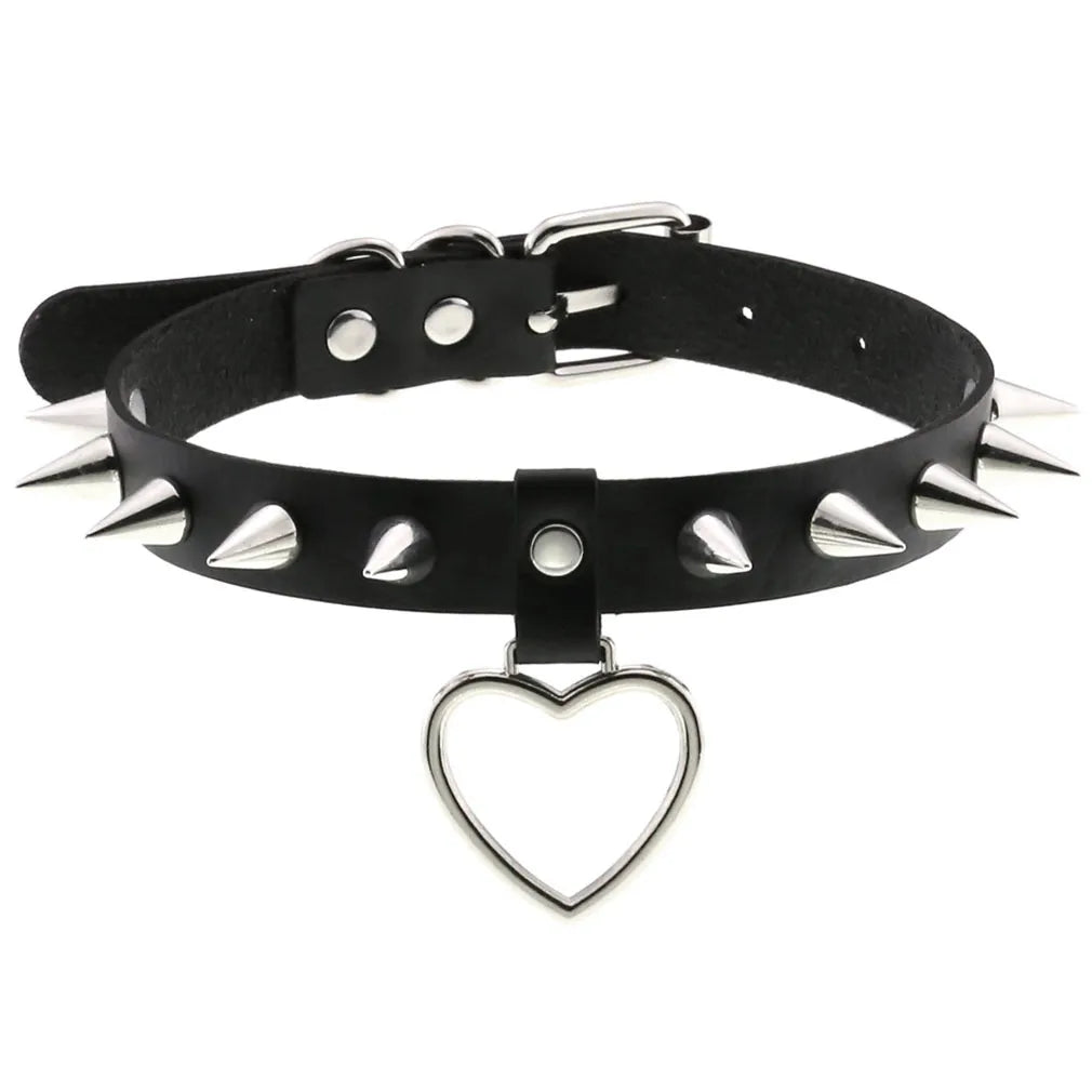 DEZI Choker Collars, Black - Collars - Twisted Jezebel