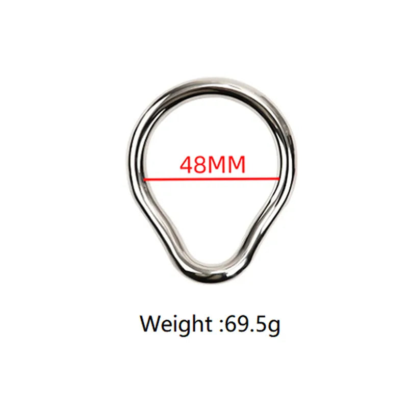 Teardrop Ergonomic Cock Ring Twisted Jezebel Teardrop Ergonomic Cock Ring Twisted Jezebel