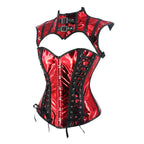 Shimmering SteamSissy Synth Patent Corset