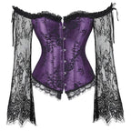 Burlesque Bustier - Corset - Twisted Jezebel