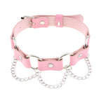DEZI Choke Collars, Pink Sissy - Collars - Twisted Jezebel