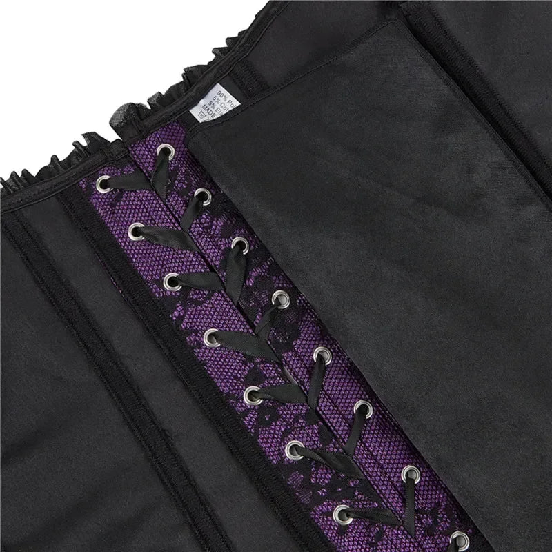 Burlesque Bustier - Corset - Twisted Jezebel