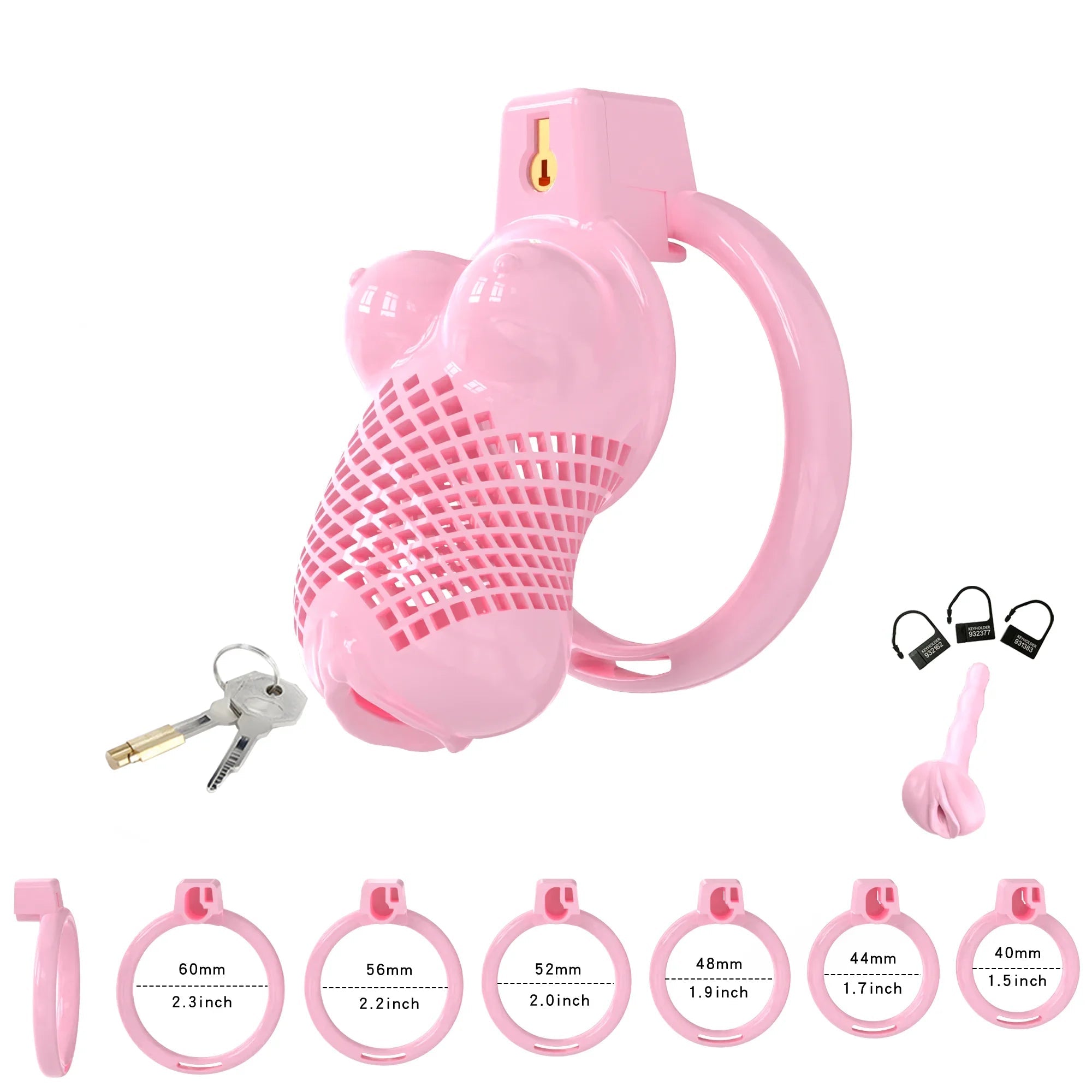 Pussy Boy Chastity Cage