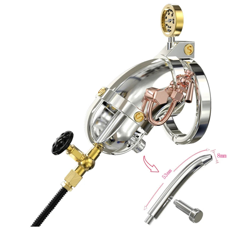 Chaste Bird Steam Punk Chastity Cage - Chastity Cages - Twisted Jezebel