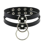 DEZI Choker Collars, Black - Collars - Twisted Jezebel