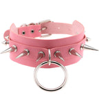 DEZI Choke Collars, Pink Sissy - Collars - Twisted Jezebel