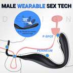 Borden Vibrating Prostate Milker (US, UK, and France Only) - Prostate Milker - Twisted Jezebel