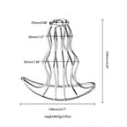 Stainless Steel Hole Stretcher - Anal Toy - Twisted Jezebel