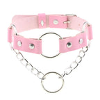 DEZI Choke Collars, Pink Sissy - Collars - Twisted Jezebel