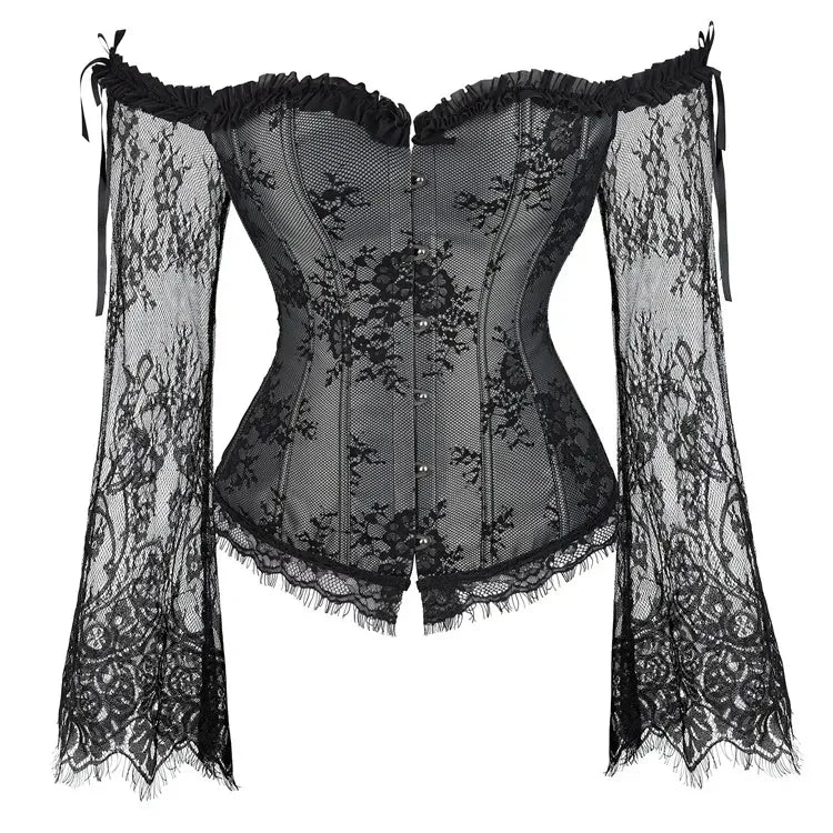 Burlesque Bustier - Corset - Twisted Jezebel