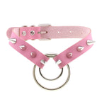 DEZI Choke Collars, Pink Sissy - Collars - Twisted Jezebel