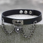 Dark Heart Chokers - Collars - Twisted Jezebel