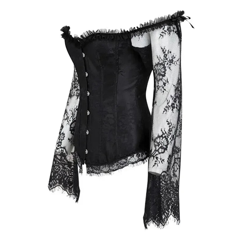 Burlesque Bustier - Corset - Twisted Jezebel