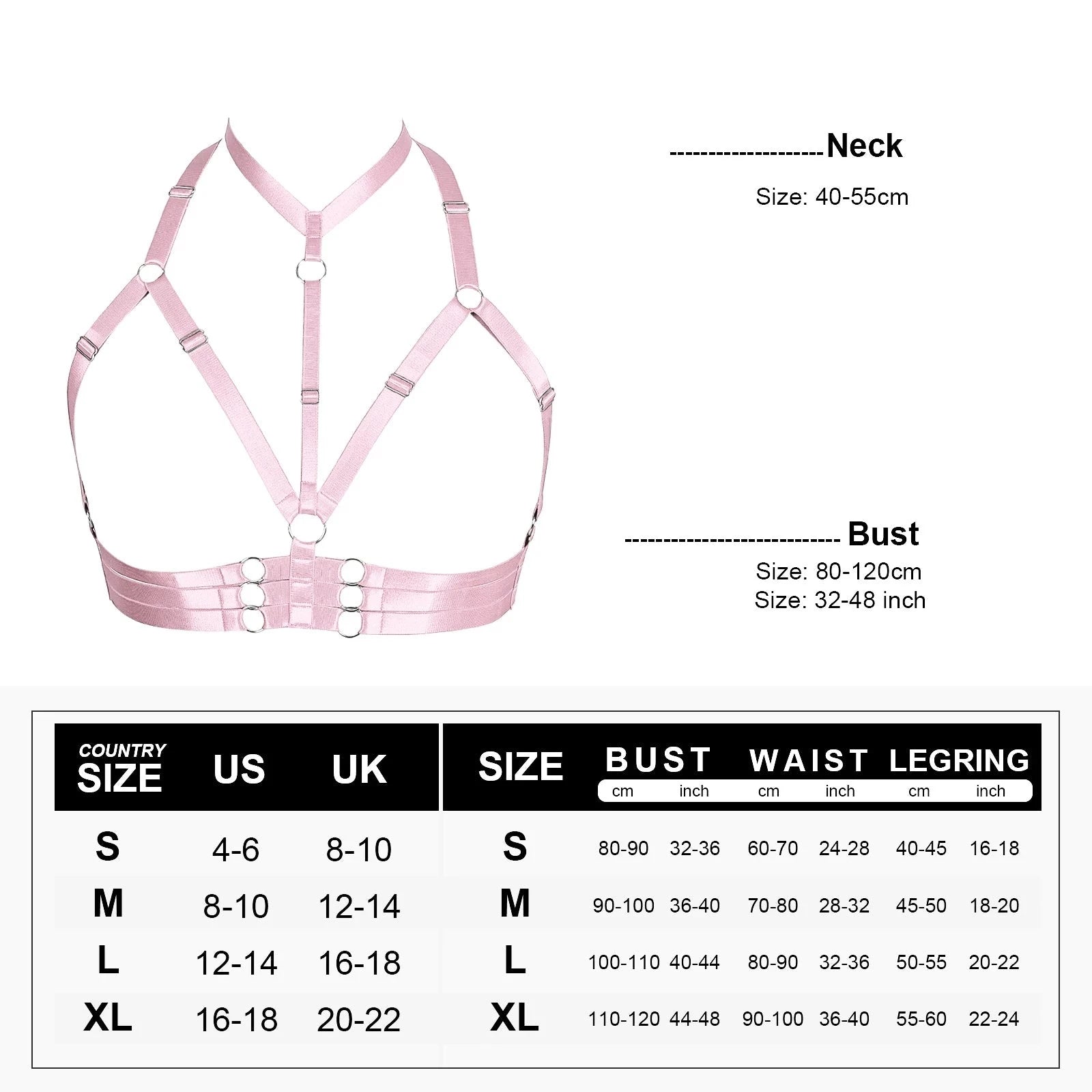 NUVO 5-Strap Sissy Harness - Lingerie - Twisted Jezebel