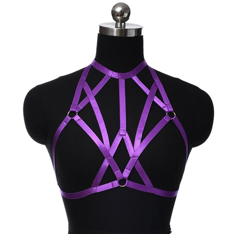 NUVO 7-Strap Sissy Harness - Lingerie - Twisted Jezebel