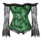 Burlesque Bustier - Corset - Twisted Jezebel