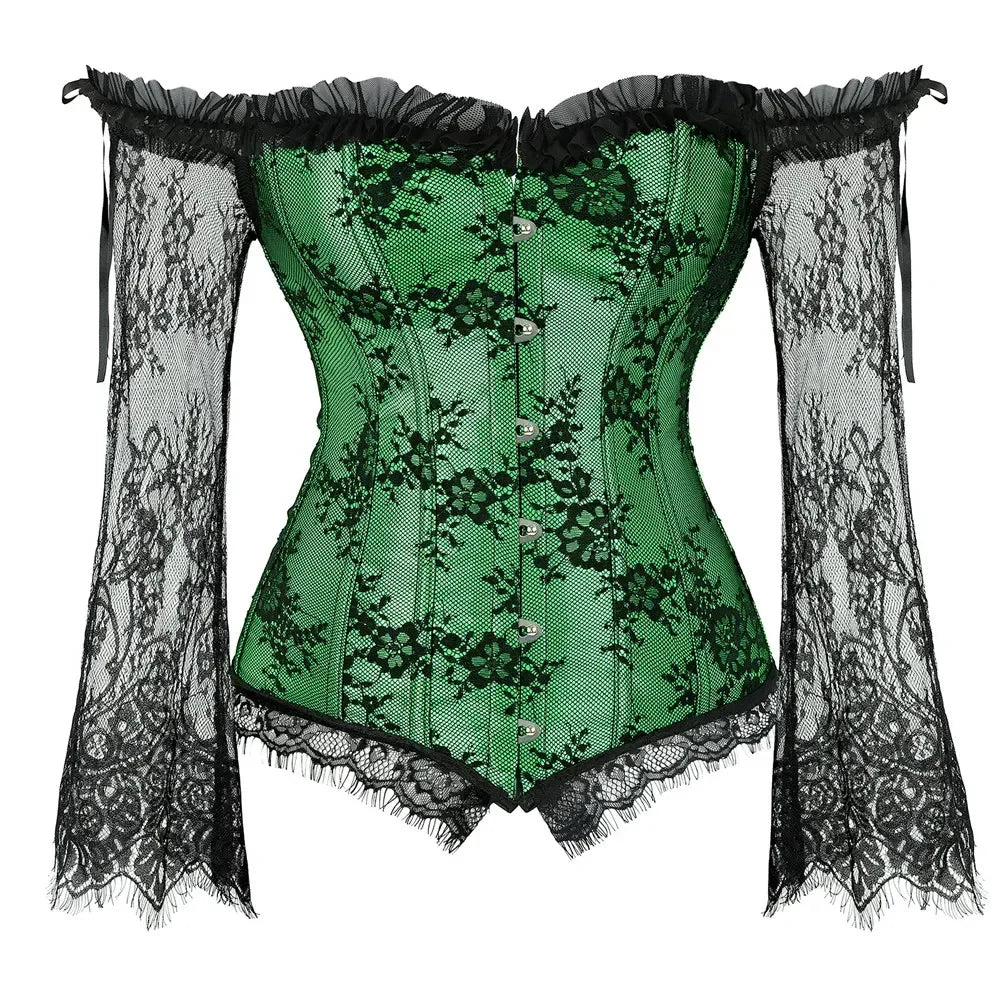 Burlesque Bustier - Corset - Twisted Jezebel