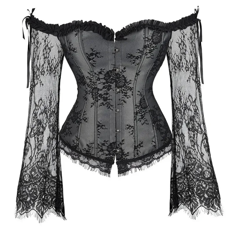 Burlesque Bustier - Corset - Twisted Jezebel