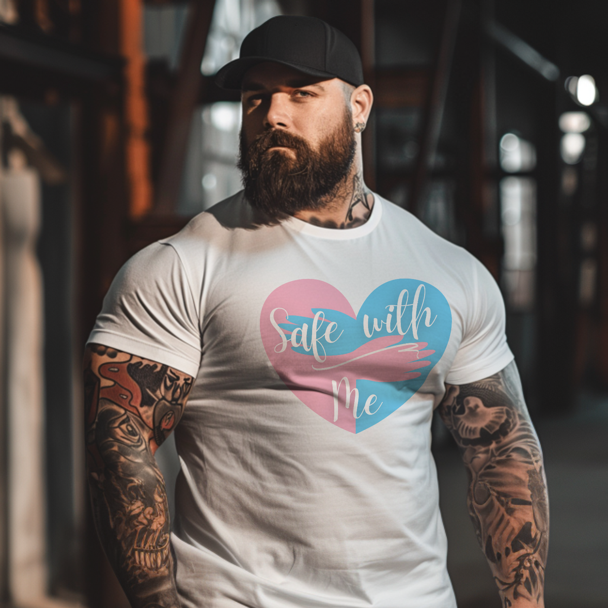 Safe With Me Trans Edition Tee