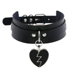 Dark Heart Chokers - Collars - Twisted Jezebel