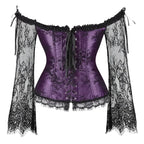 Burlesque Bustier - Corset - Twisted Jezebel