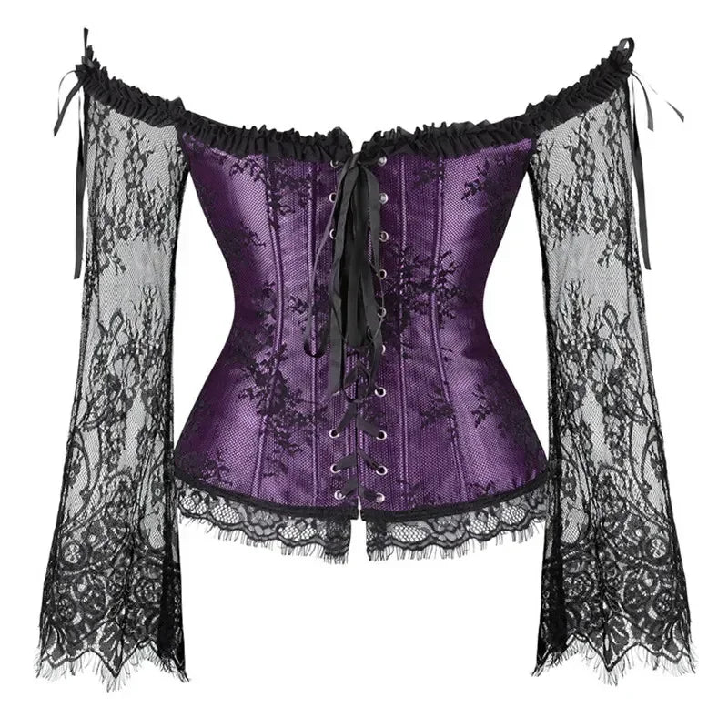 Burlesque Bustier - Corset - Twisted Jezebel