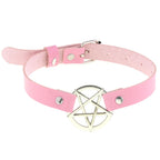 DEZI Choke Collars, Pink Sissy - Collars - Twisted Jezebel
