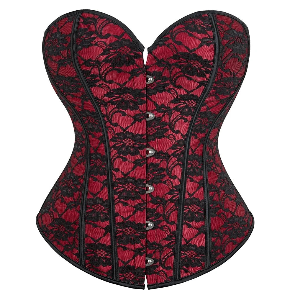 BoomGlam Sissy Basque - Corset - Twisted Jezebel