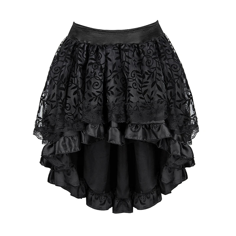 Gothic Maxi Skirt S-6XL - Skirt - Twisted Jezebel