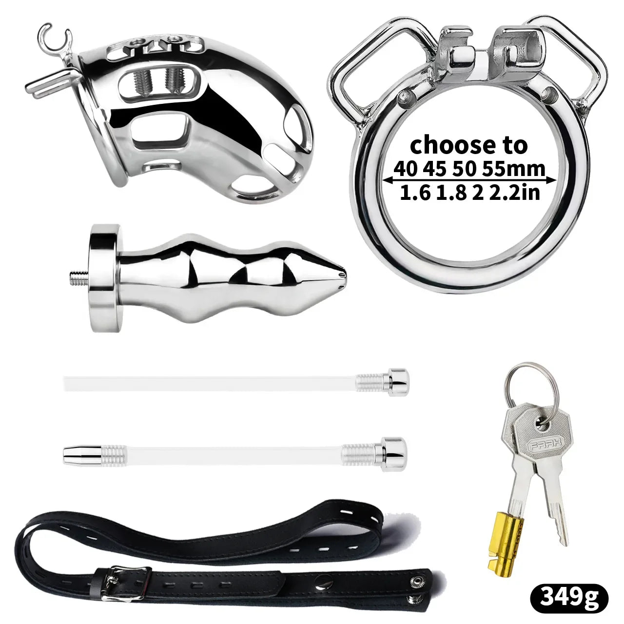 Watersports Enema Chastity Cage