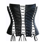SteamSissy Synth Leather Lace-up Corset
