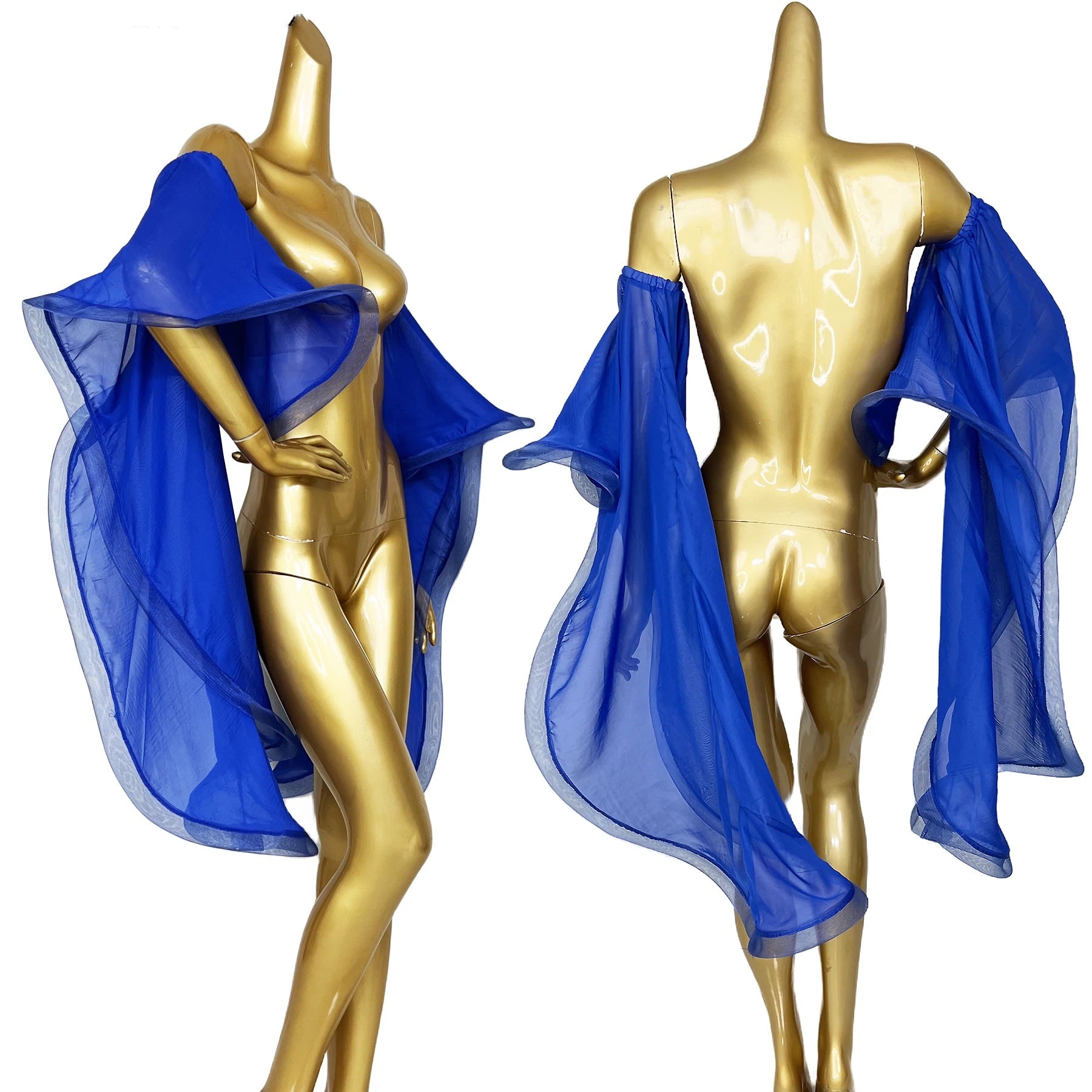 BoomGlam Sissy Chiffon Dancing Sleeves - Lingerie - Twisted Jezebel