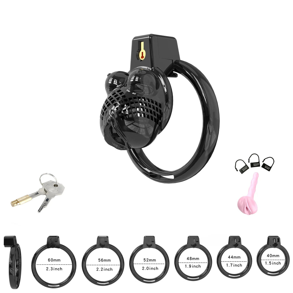 Pussy Boy Chastity Cage