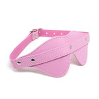J Rue Synth Leather Blindfolds